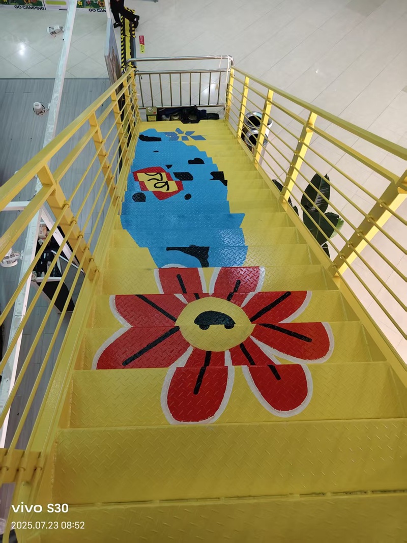 学校酒店场馆墙绘